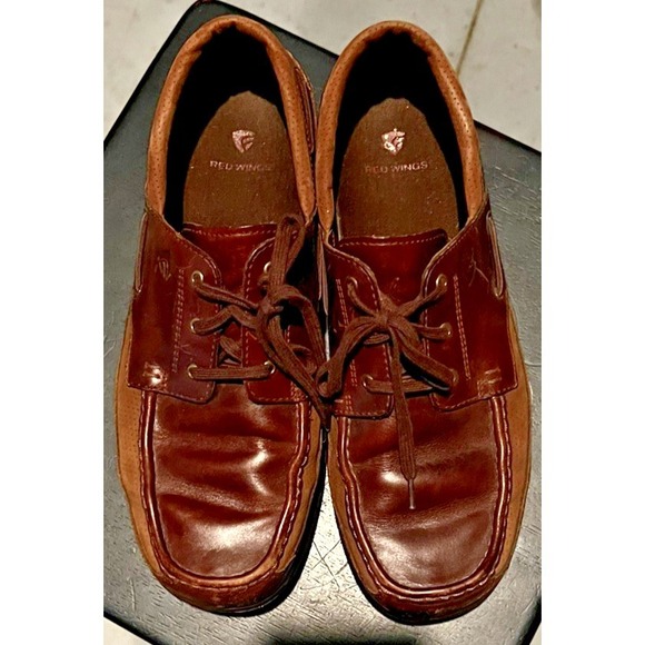 Irish Setter Red Wing Brown Leather Oxford Navigator Deck Shoes Sz (11.5) - Picture 9 of 9